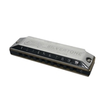 Huang INS103C Silvertone Deluxe Harmonica - Key of C
