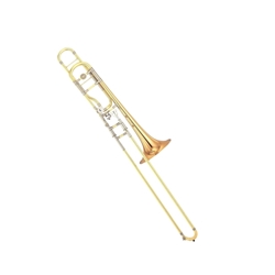 Yamaha Xeno YSL-882GO Tenor Trombone with F-Attachment - Gold-Brass Bell