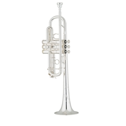 Shires STRQ13S "C" Trumpet Silver plated