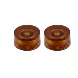 Allparts Vintage Amber Speed Knobs (2)