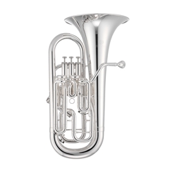 Jupiter JEP1120S Compensating 4-Valve Euphonium - Silver plated